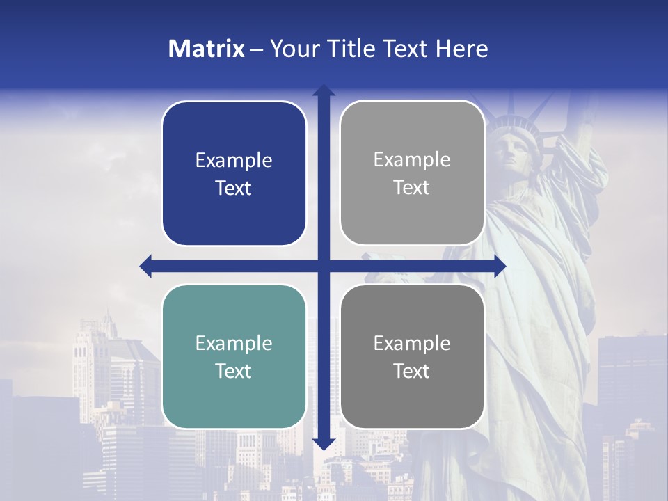 America American Manhattan PowerPoint Template