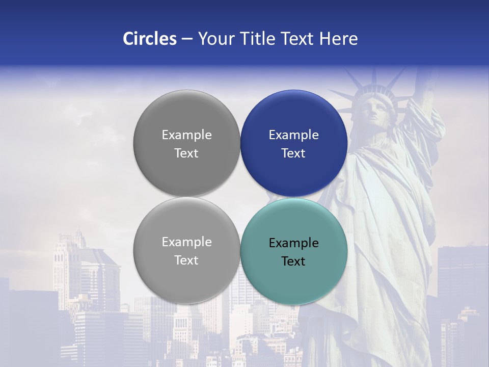 America American Manhattan PowerPoint Template