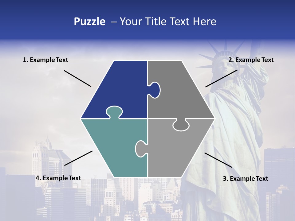 America American Manhattan PowerPoint Template