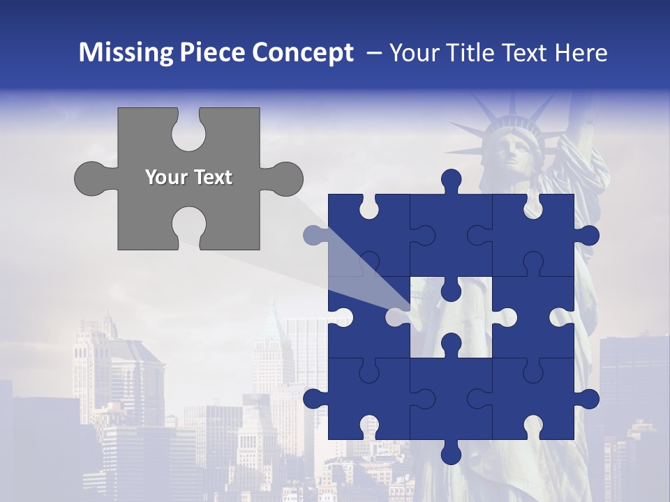 America American Manhattan PowerPoint Template