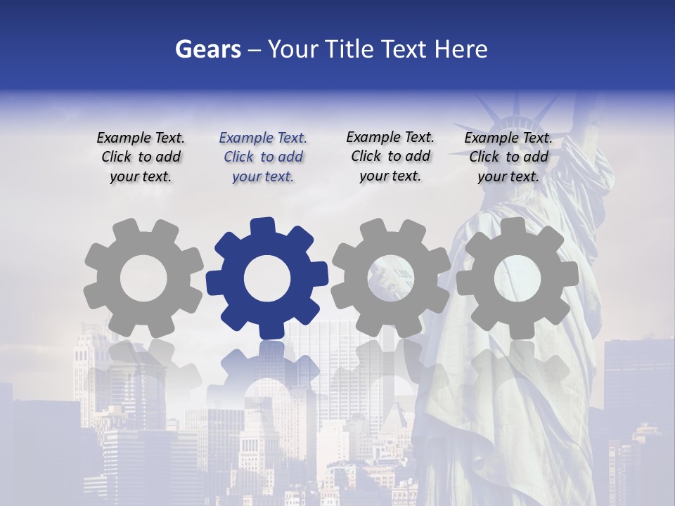 America American Manhattan PowerPoint Template