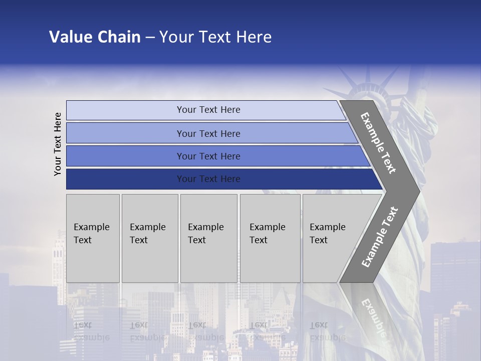 America American Manhattan PowerPoint Template