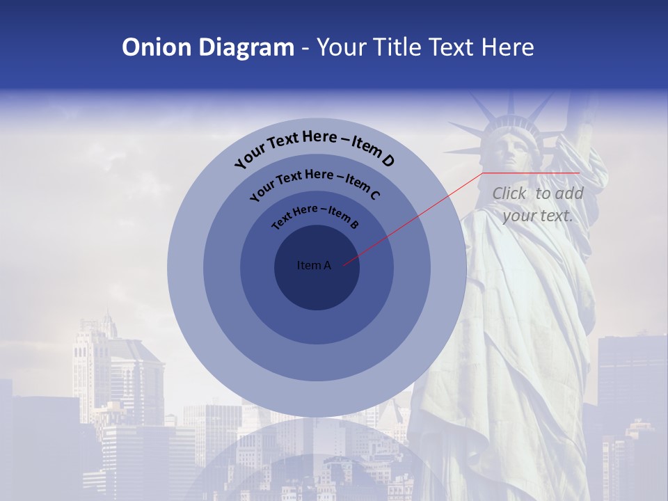 America American Manhattan PowerPoint Template