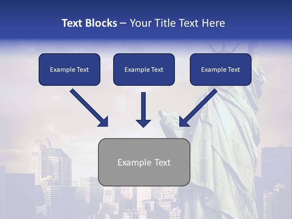 America American Manhattan PowerPoint Template