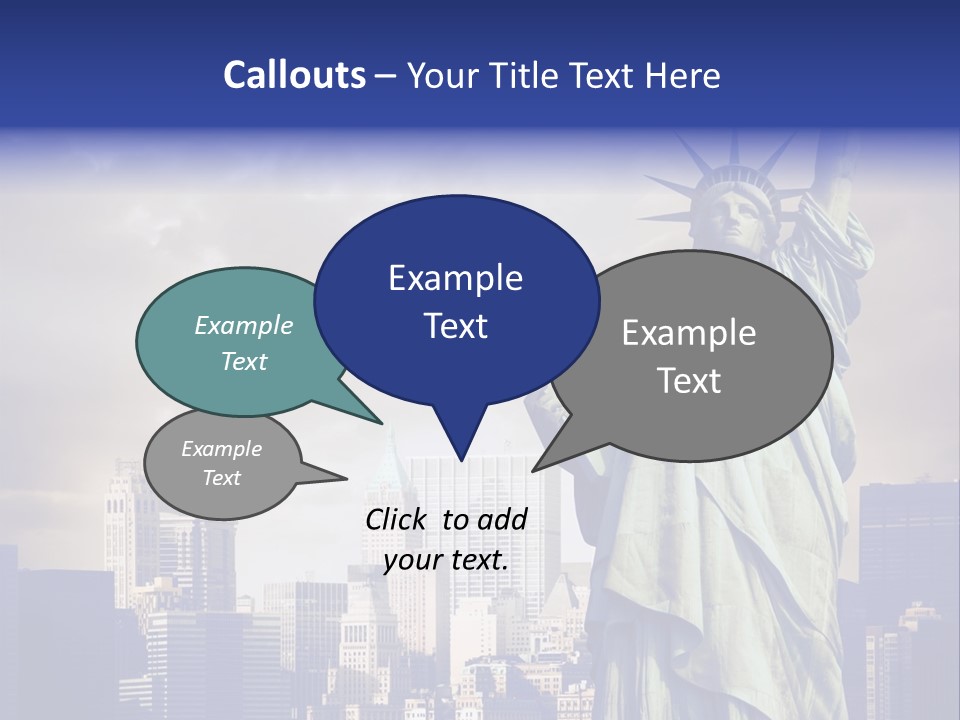 America American Manhattan PowerPoint Template