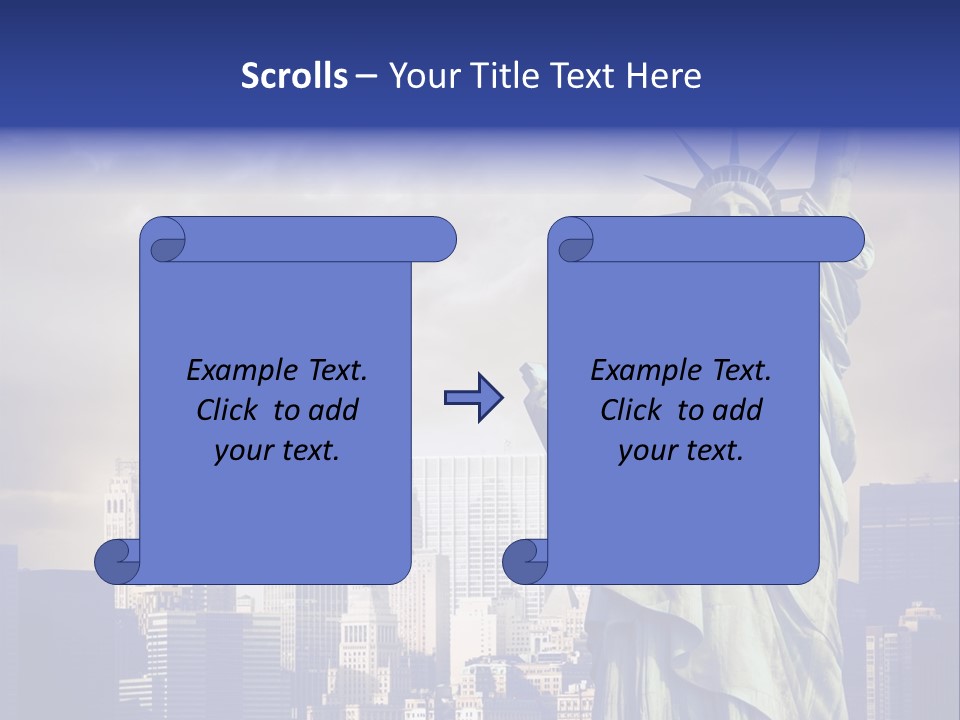 America American Manhattan PowerPoint Template
