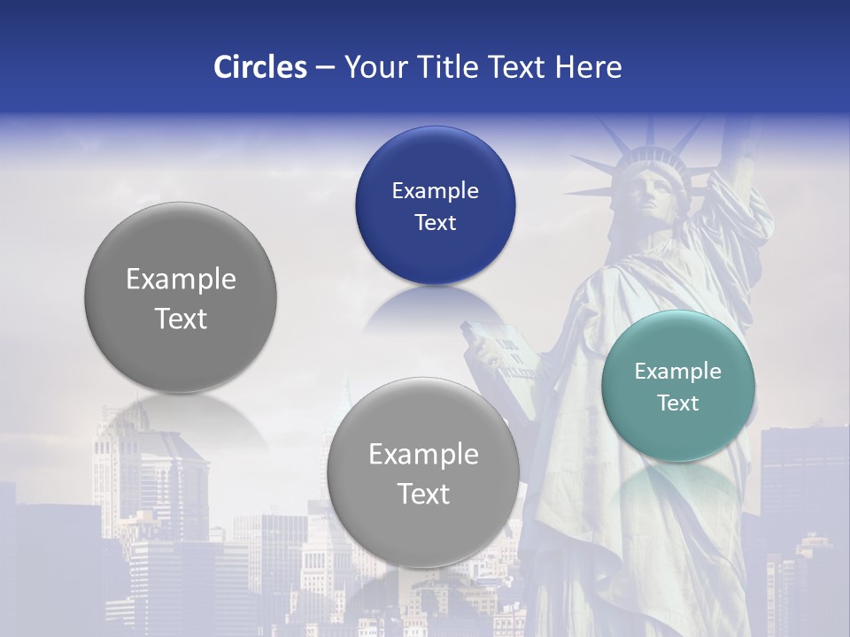 America American Manhattan PowerPoint Template
