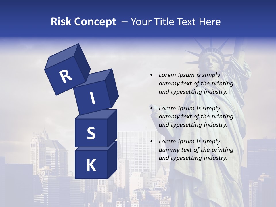 America American Manhattan PowerPoint Template