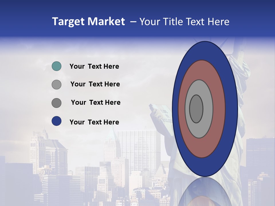 America American Manhattan PowerPoint Template