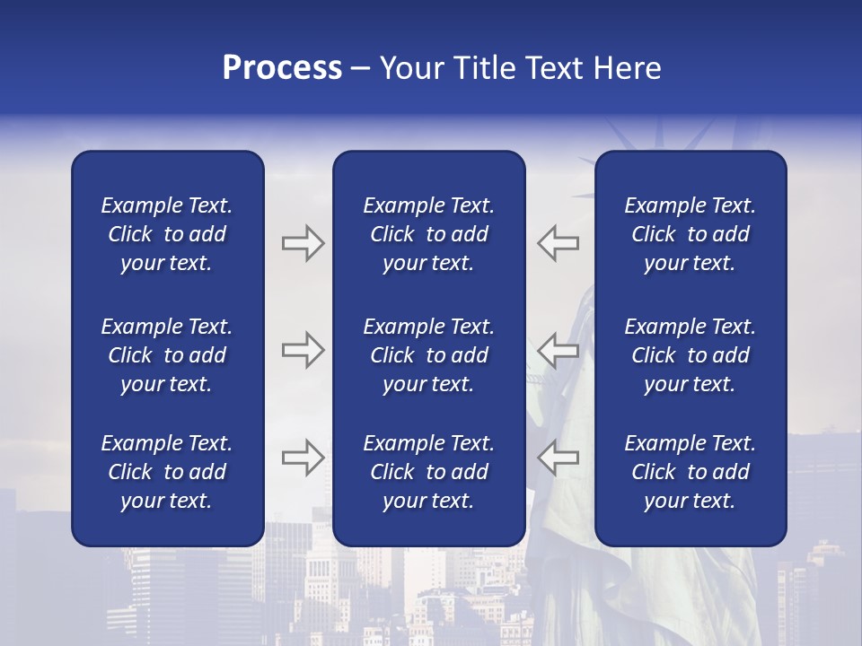 America American Manhattan PowerPoint Template