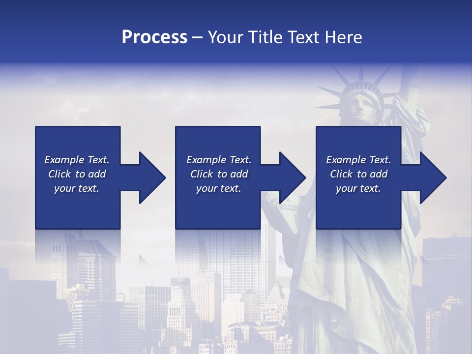 America American Manhattan PowerPoint Template