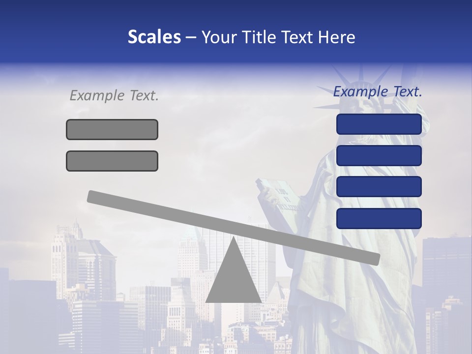 America American Manhattan PowerPoint Template