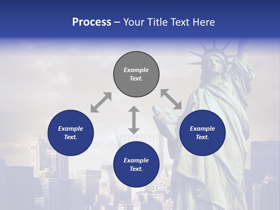 America American Manhattan PowerPoint Template
