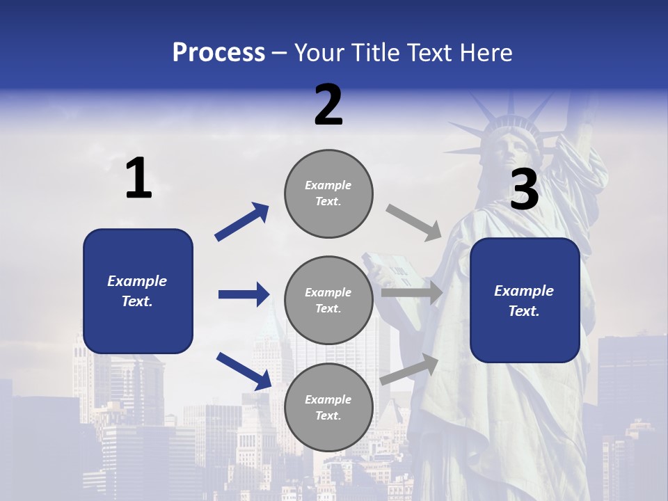 America American Manhattan PowerPoint Template