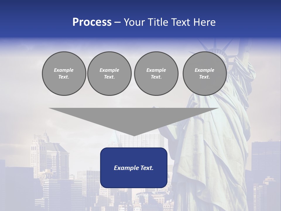 America American Manhattan PowerPoint Template