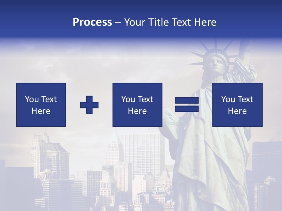 America American Manhattan PowerPoint Template