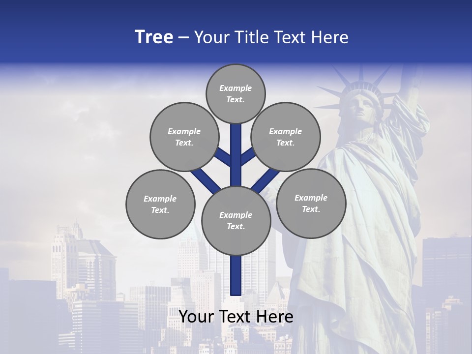 America American Manhattan PowerPoint Template