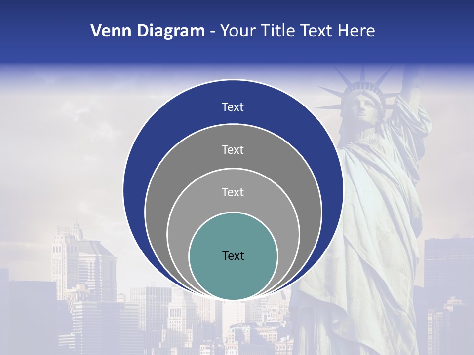 America American Manhattan PowerPoint Template