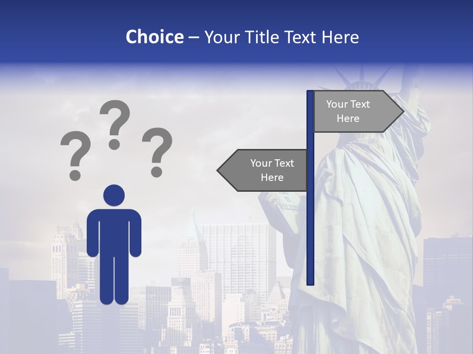 America American Manhattan PowerPoint Template