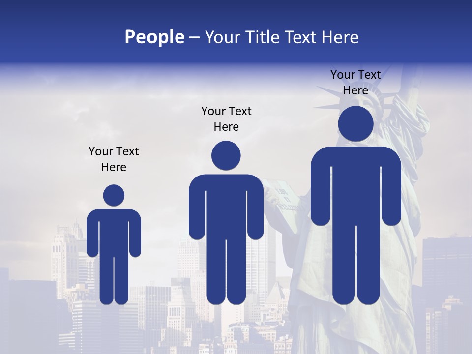 America American Manhattan PowerPoint Template