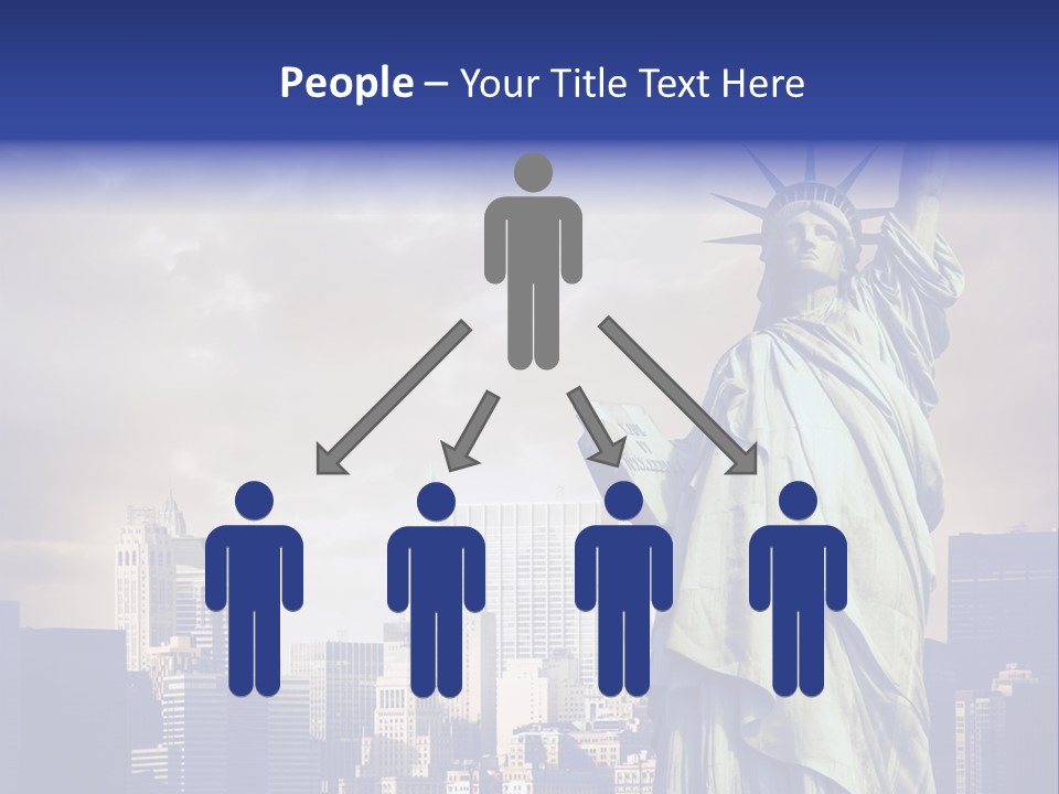 America American Manhattan PowerPoint Template