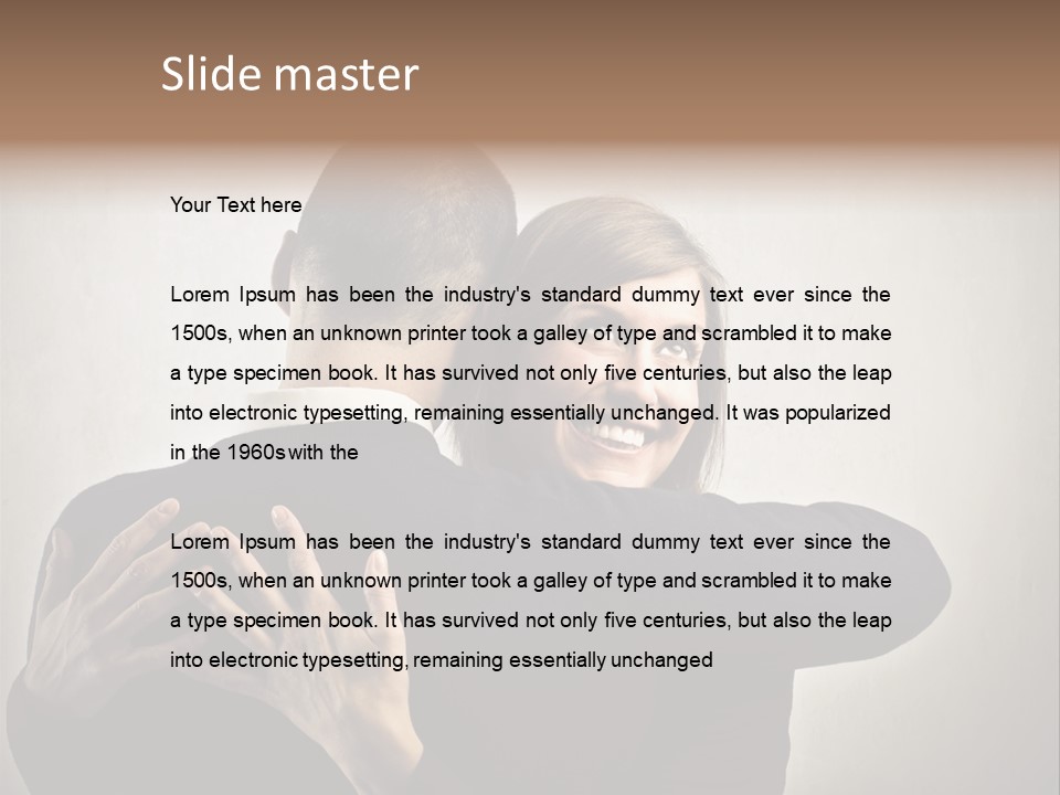 Embrace Happy Smile PowerPoint Template