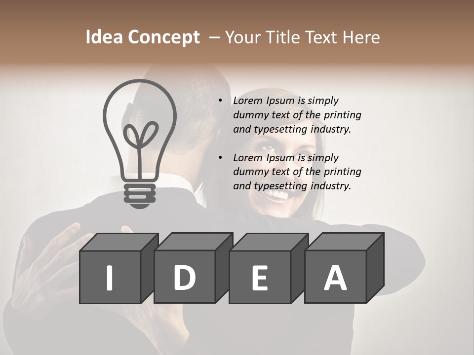 Embrace Happy Smile PowerPoint Template