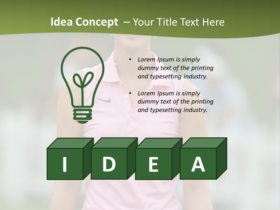 Nature Shirt Professional PowerPoint Template