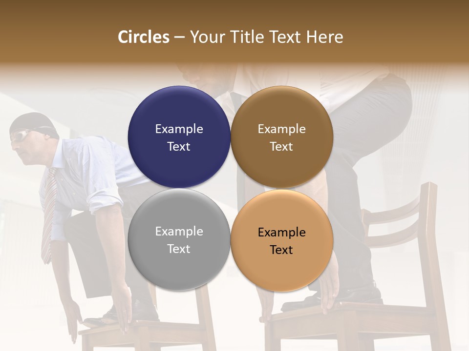 Bicycle Outdoors Evening PowerPoint Template