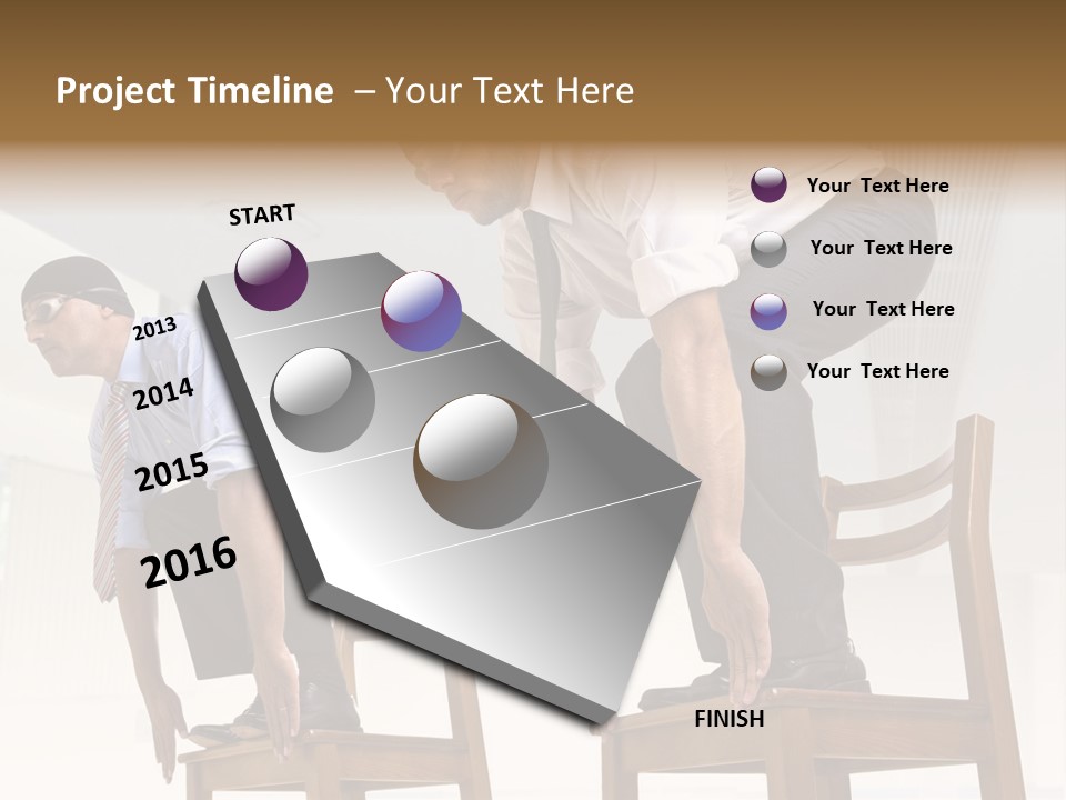 Bicycle Outdoors Evening PowerPoint Template