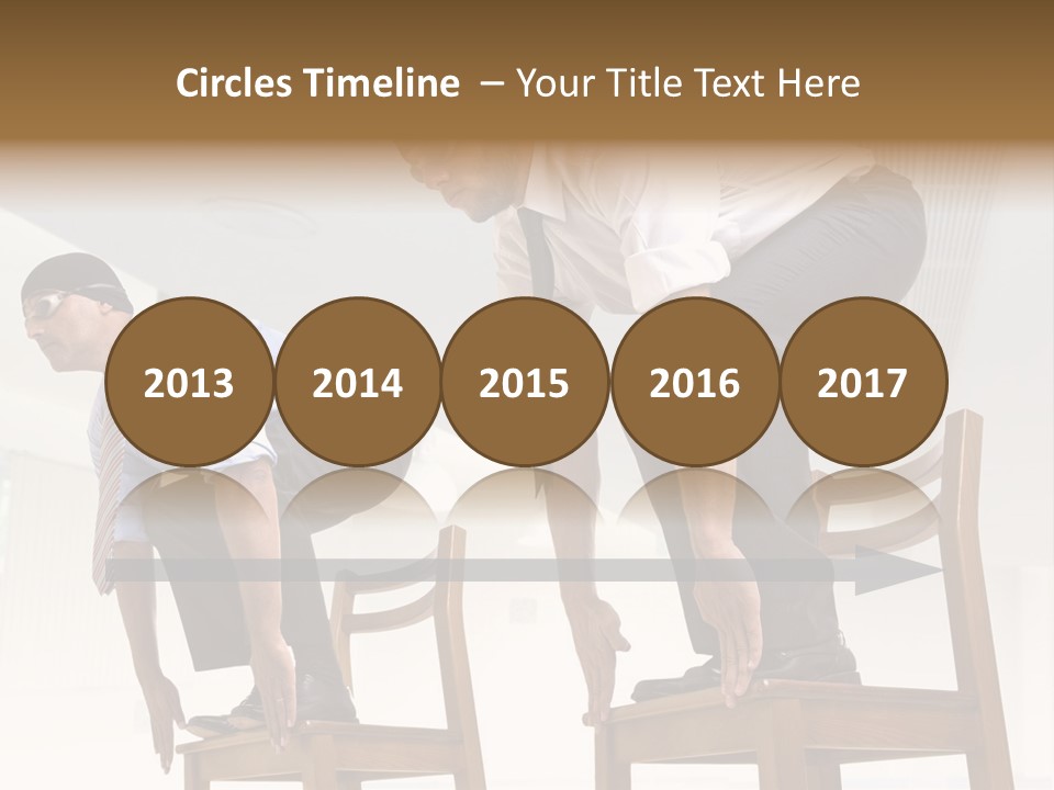 Bicycle Outdoors Evening PowerPoint Template