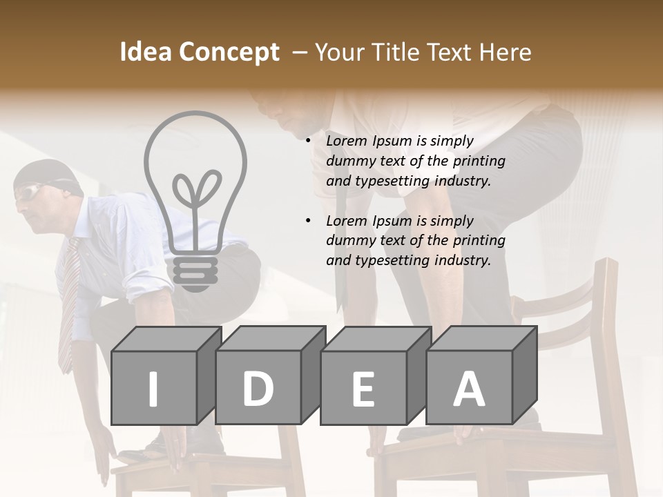 Bicycle Outdoors Evening PowerPoint Template