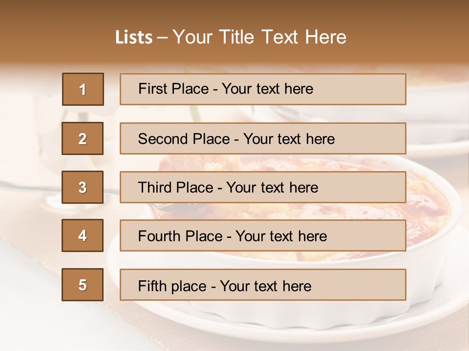 Fresh Filling Fall PowerPoint Template
