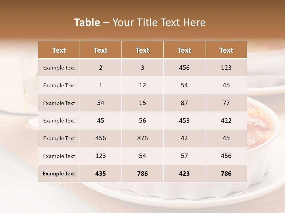 Fresh Filling Fall PowerPoint Template