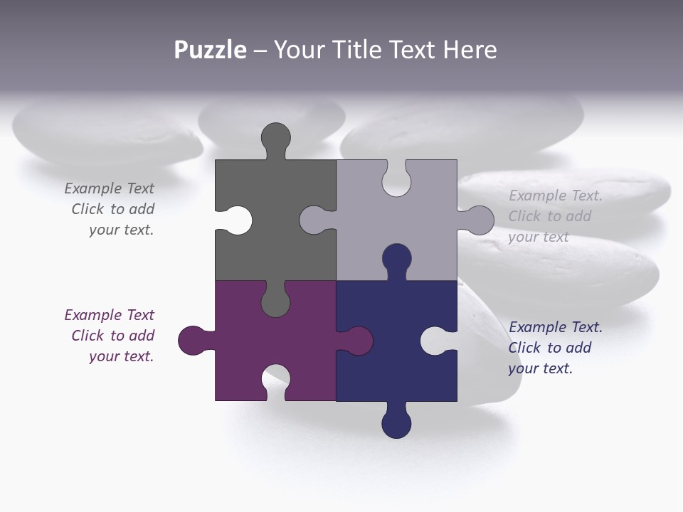 Balance Asia Stone PowerPoint Template