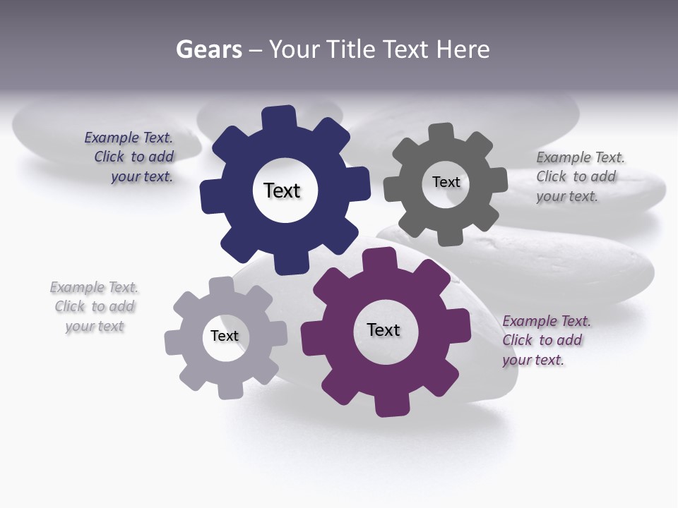 Balance Asia Stone PowerPoint Template