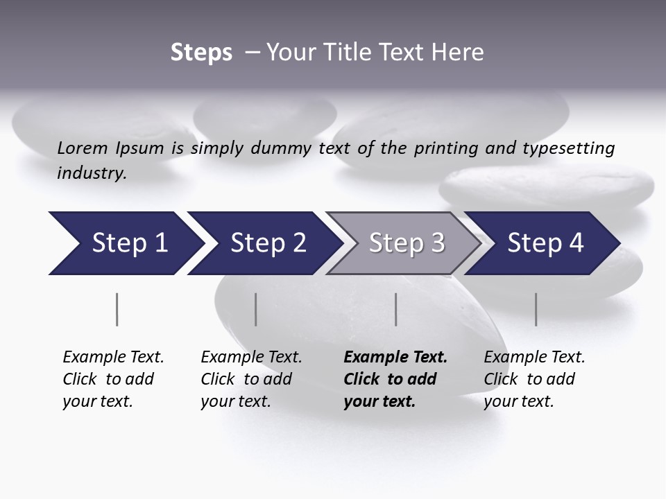Balance Asia Stone PowerPoint Template