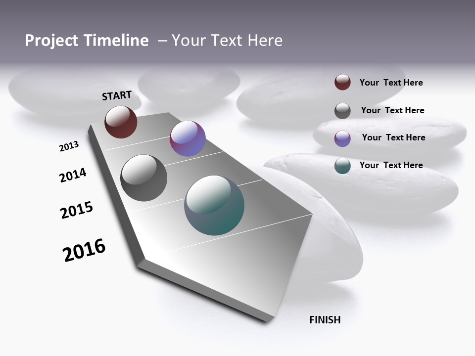 Balance Asia Stone PowerPoint Template