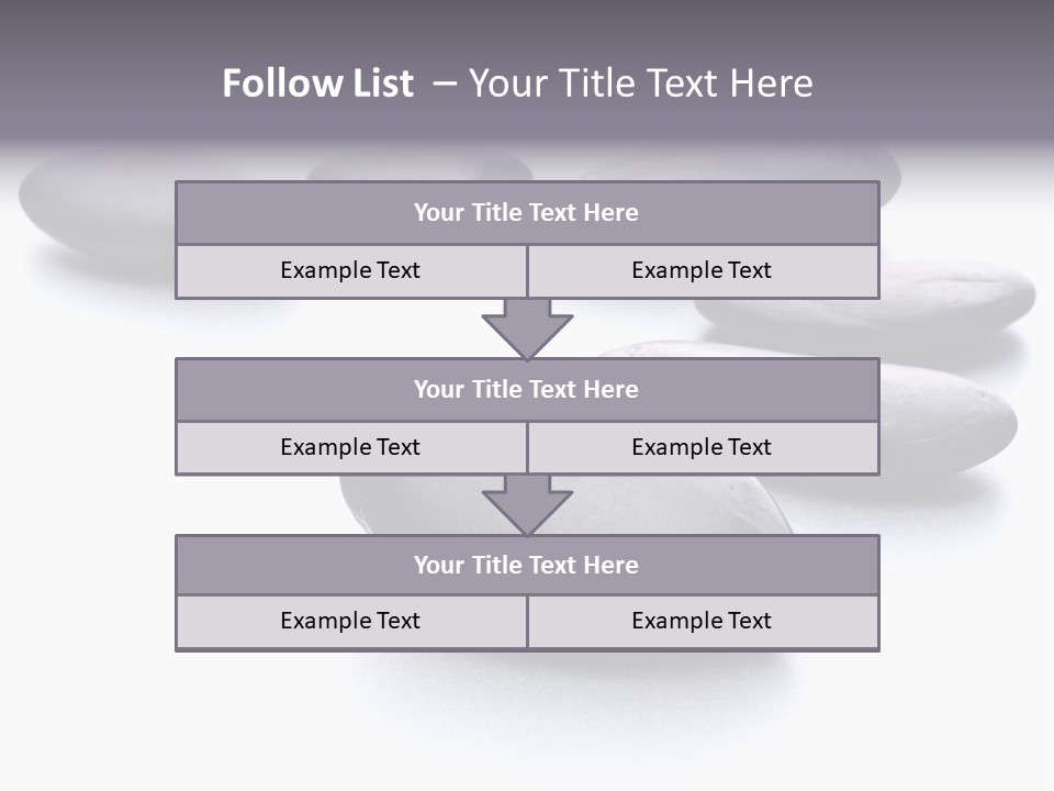 Balance Asia Stone PowerPoint Template