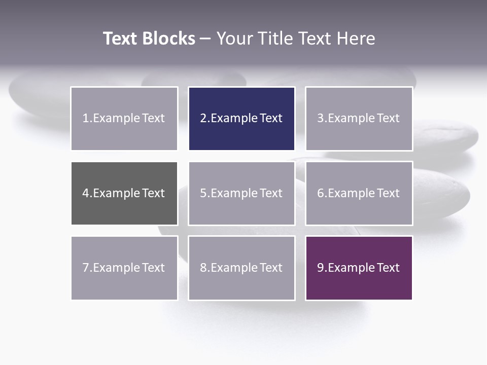 Balance Asia Stone PowerPoint Template