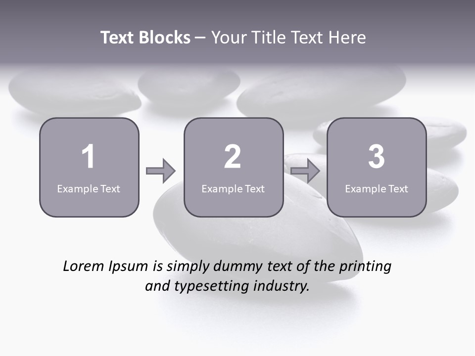 Balance Asia Stone PowerPoint Template