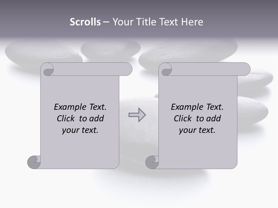 Balance Asia Stone PowerPoint Template