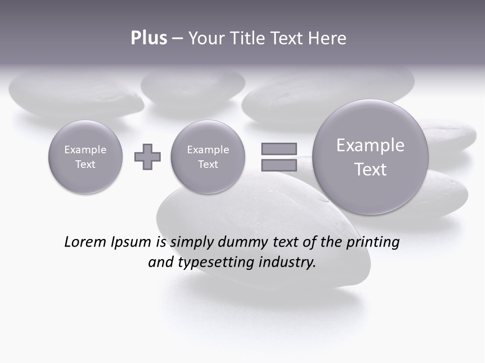 Balance Asia Stone PowerPoint Template