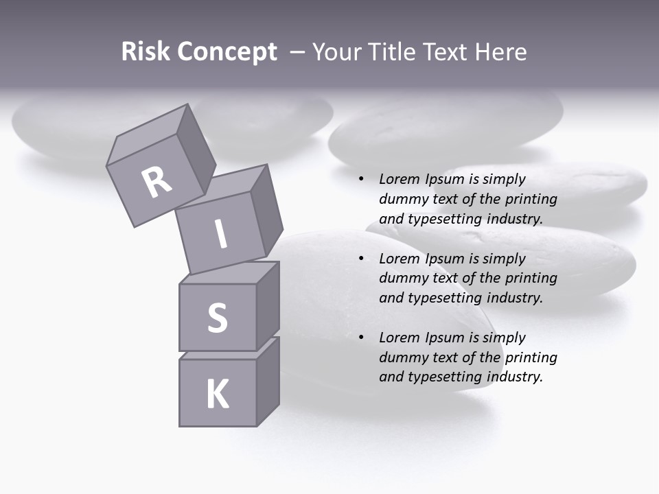 Balance Asia Stone PowerPoint Template