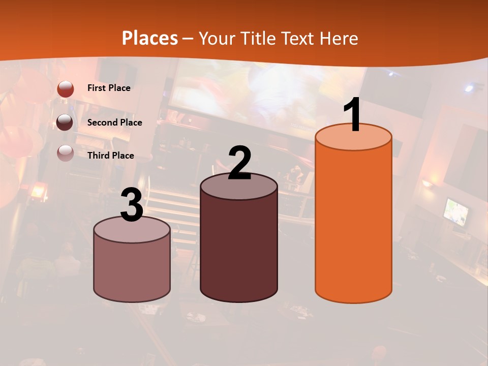 Tavern People Relax PowerPoint Template