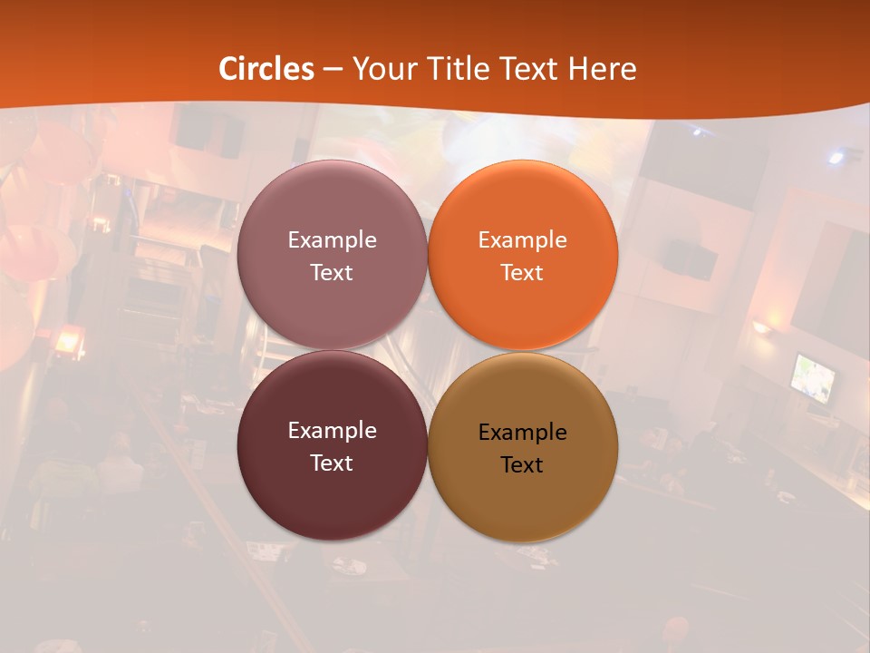 Tavern People Relax PowerPoint Template