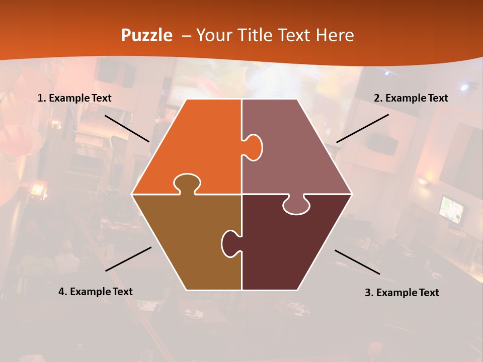 Tavern People Relax PowerPoint Template