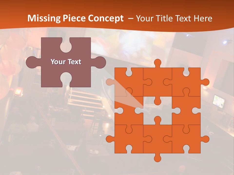 Tavern People Relax PowerPoint Template