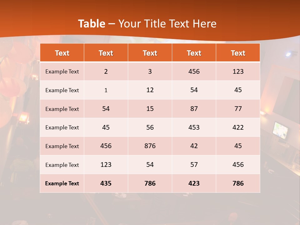 Tavern People Relax PowerPoint Template