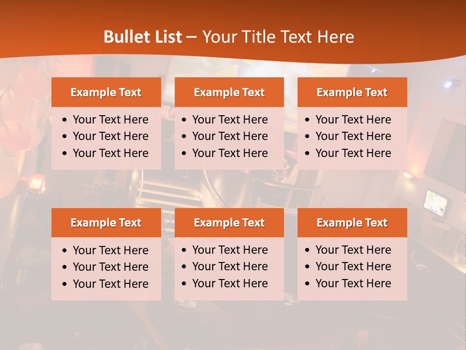 Tavern People Relax PowerPoint Template